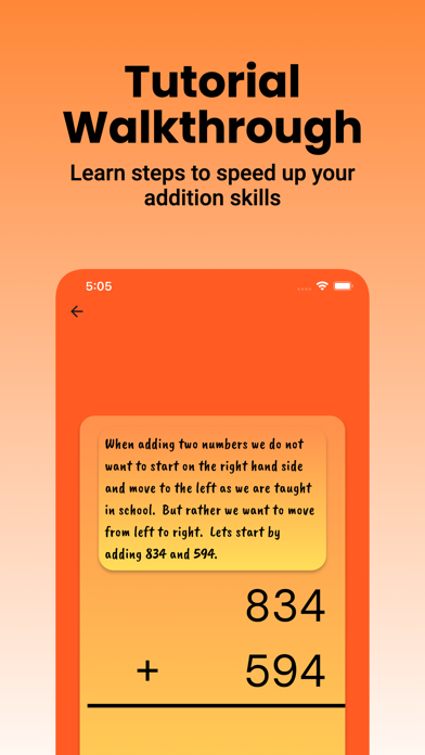 Rapid Skills Addition Screenshot