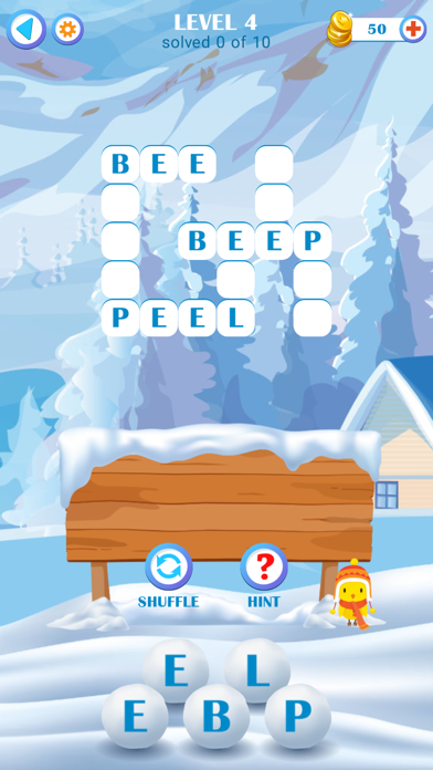 Arctic Words Puzzle Screenshot