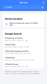 Route-Finder screenshot