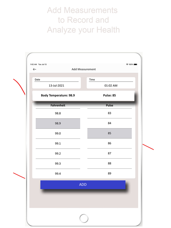 Body Temperature Tracer