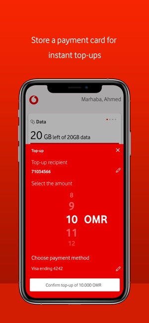 My Vodafone Oman on the App Store
