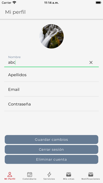 Reservas Nytelweb Screenshot