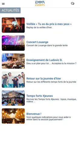 Game screenshot Emma Events apk