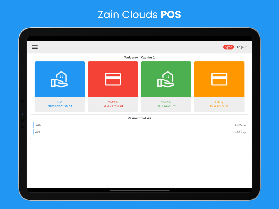 #4. Zain POS (iOS) โดย: ZAIN CLOUDS (SMC-PRIVATE) LIMITED