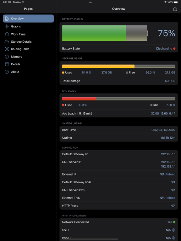 System Status Pro: hw monitorのおすすめ画像9