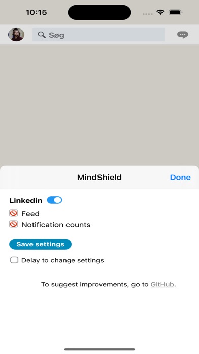 MindShield Screenshot