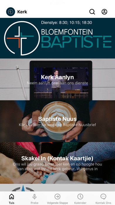 Bloemfontein Baptiste Kerk Screenshot