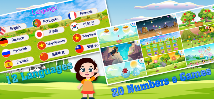 123 Kids Learn to Count Games