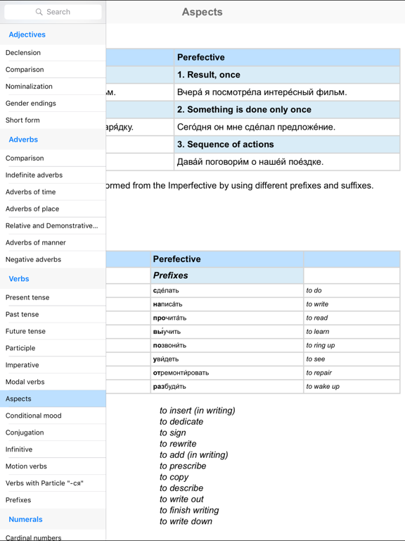 Russian Grammar for iPadのおすすめ画像1