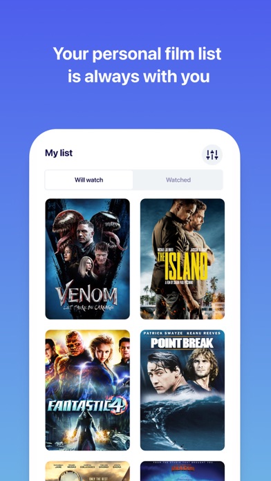 Kinoki - find Movie, TV, Anime Screenshot