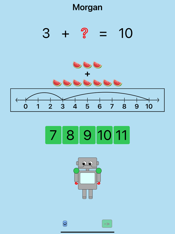 First Grade Math Drill