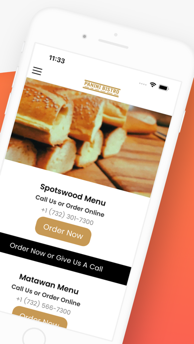 Panini Bistro Screenshot