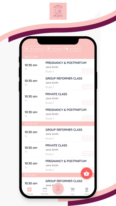 Maison Pilates Screenshot