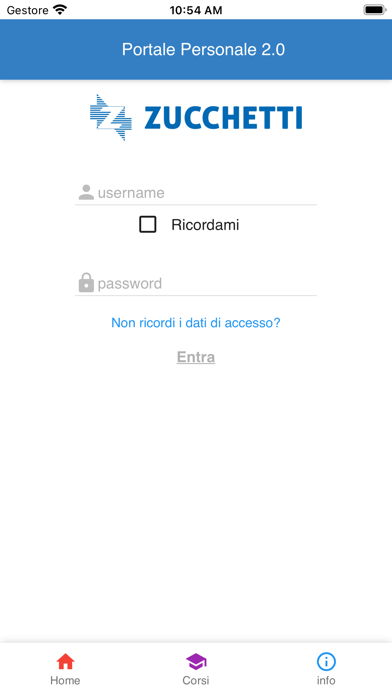 Portale Personale 2.0 Screenshot