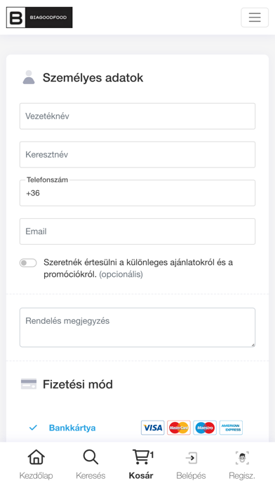 BiaGoodFood Screenshot