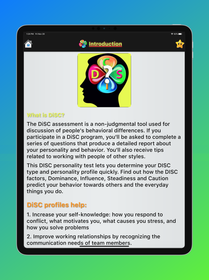 DISC Personality Test New