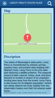 mississippi-state parks guide iphone screenshot 4