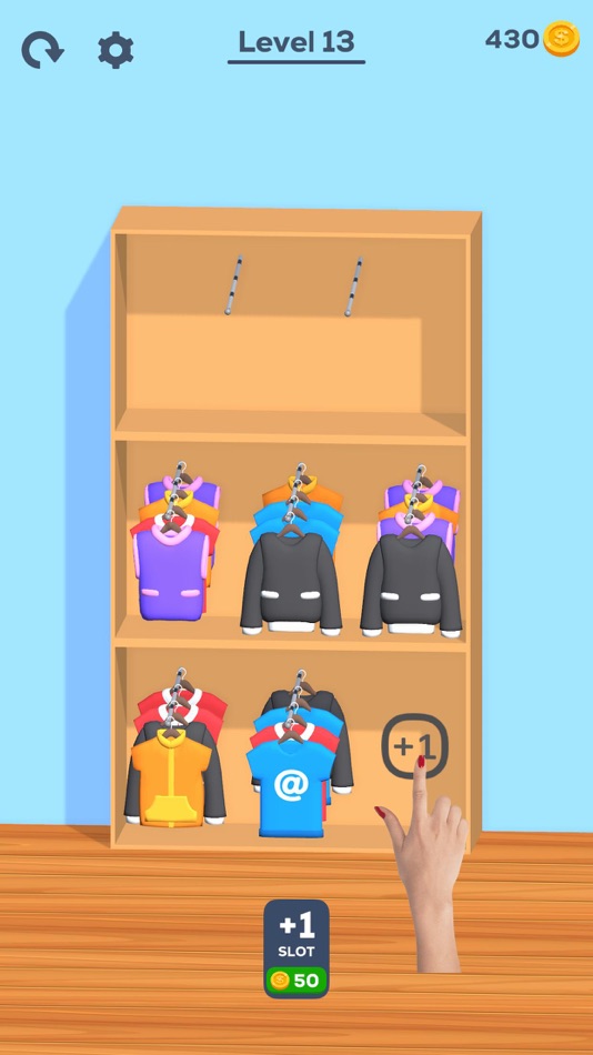#4. Cloth Sorting (iOS) By: Wery Games Limited