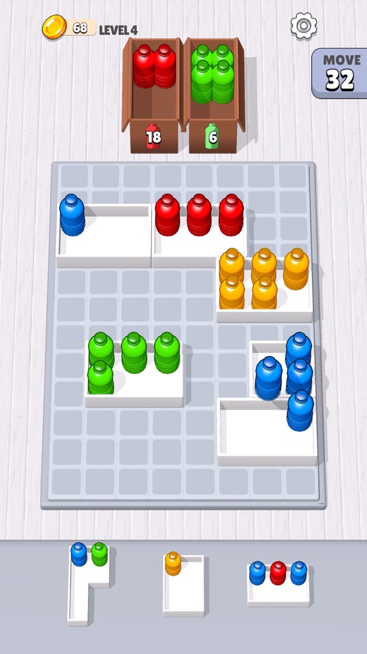 #1. Bottle Sort (iOS) 由: Berat Oguz