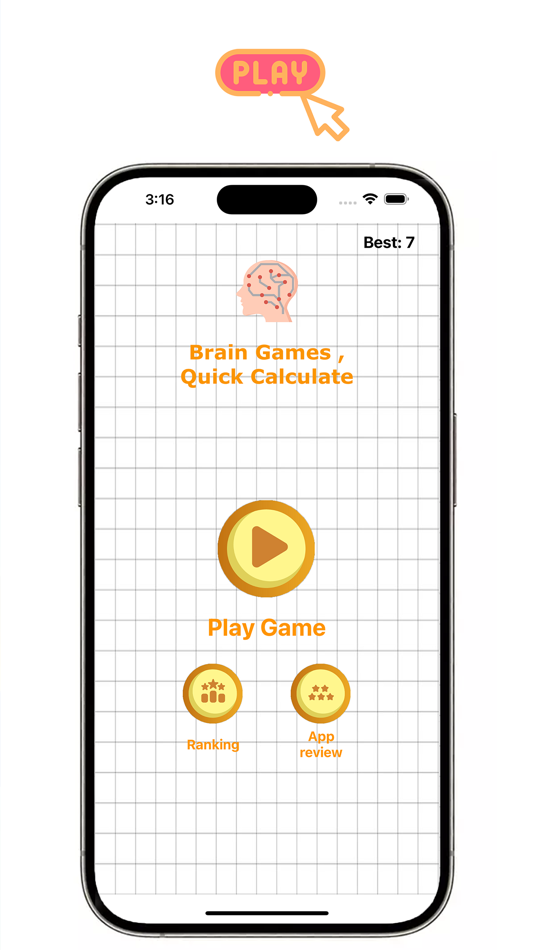 #3. Brain Games - Quick Calculate (iOS) 由: Nguyen Ngoc Long