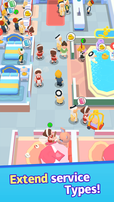 My Mini Hotel: Idle Game Screenshot