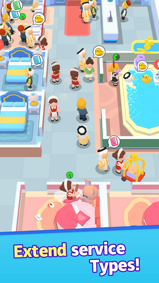 #3. My Mini Hotel: Idle Game (iOS) 由: RONGYUE GAMES