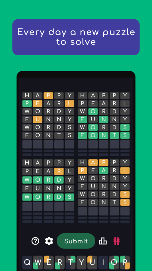 #1. WordStry: Daily Word Puzzles (iOS) By: Creational Labs