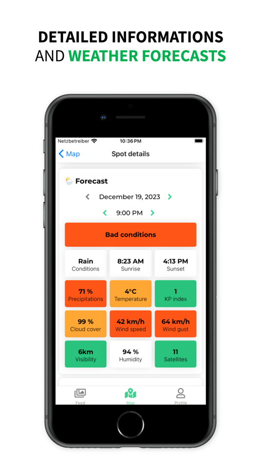 #2. Drone Spot – Forecast and Map (iOS) By: Erwann Bestard