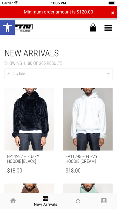 EPTM WHOLESALE Screenshot