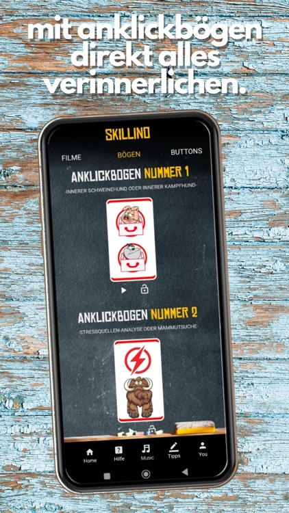 Skillino, die Prüfungsapp