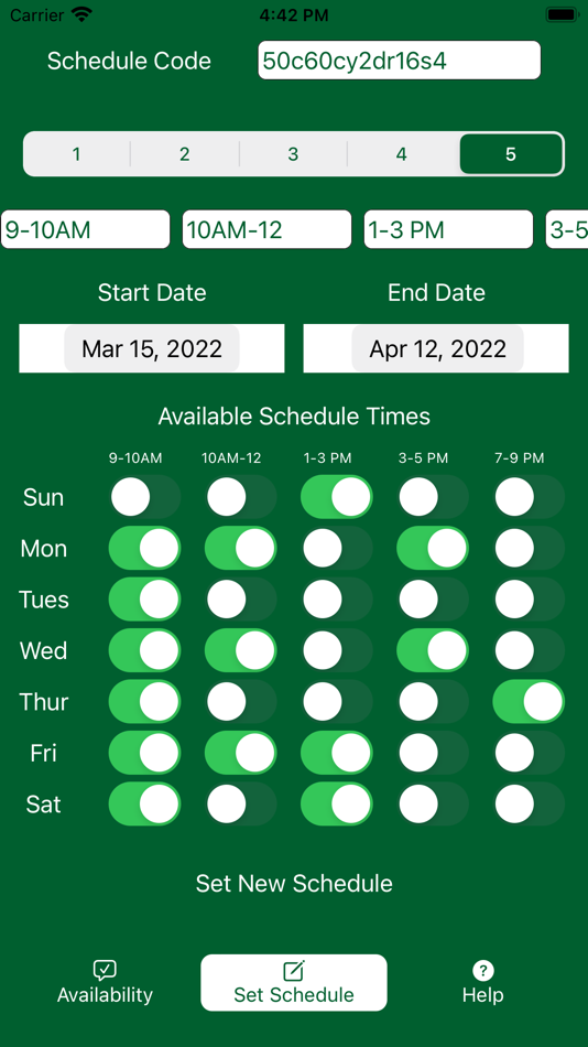 #4. Simple Scheduler (iOS) 由: Peter Hinman