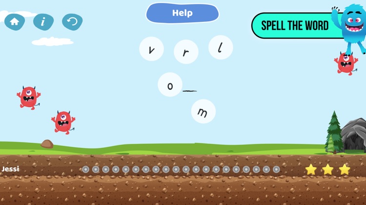 Monster Words Game screenshot-5