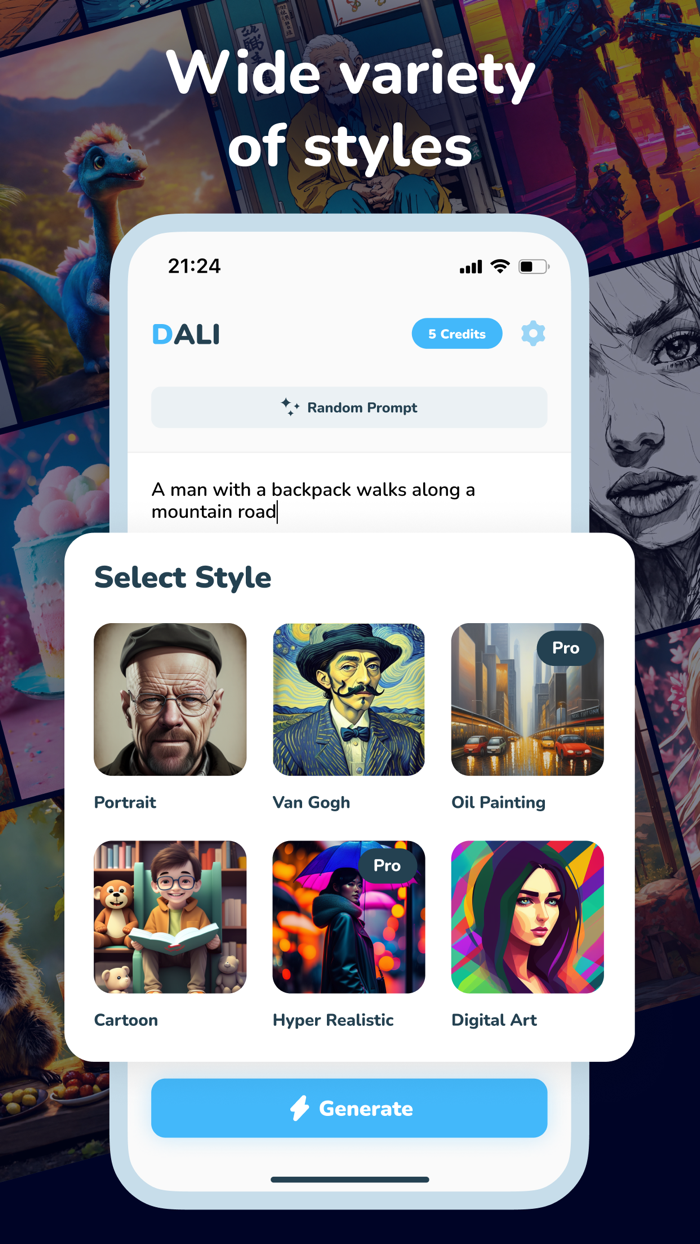 AI Art Picture Generator Dali