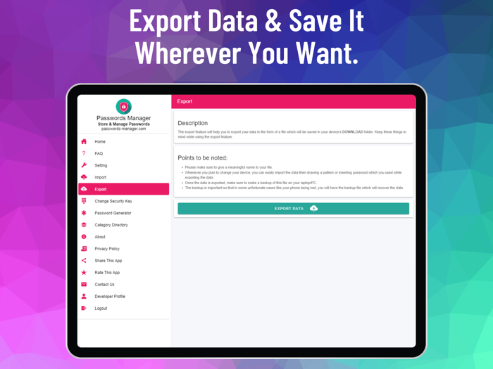Passwords-Manager-PRO