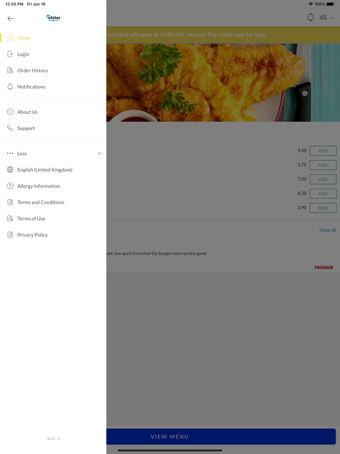 Whites Fish And Chips