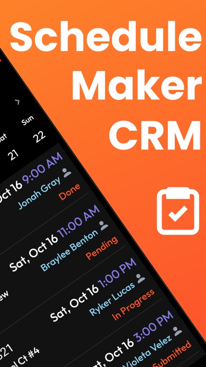 Employee Scheduling CRM Mobile