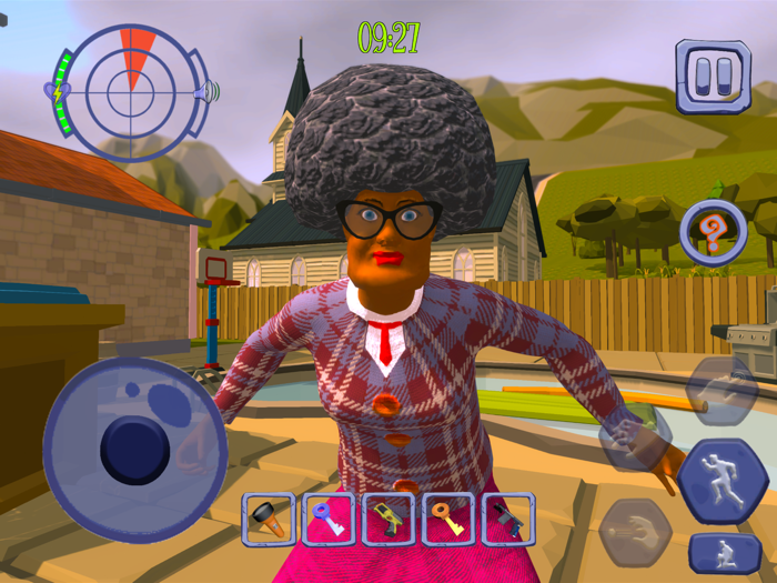 Scary Clown Man Neighbor