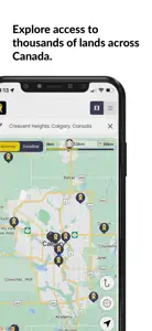 Canadian Land Access Systems screenshot #1 for iPhone