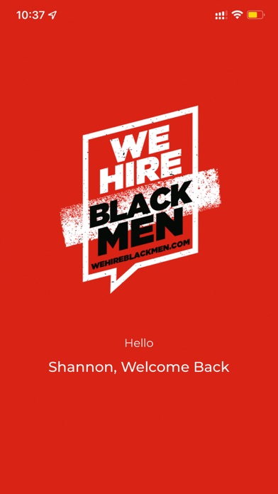 We Hire Black Men Screenshot