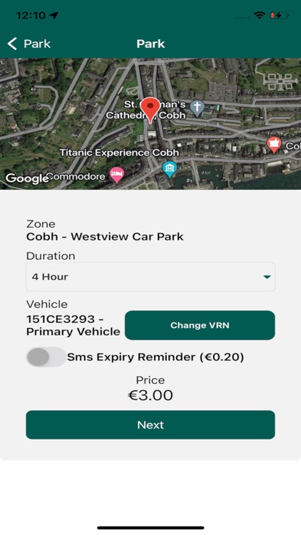 Cork County Council eParking screenshot-3