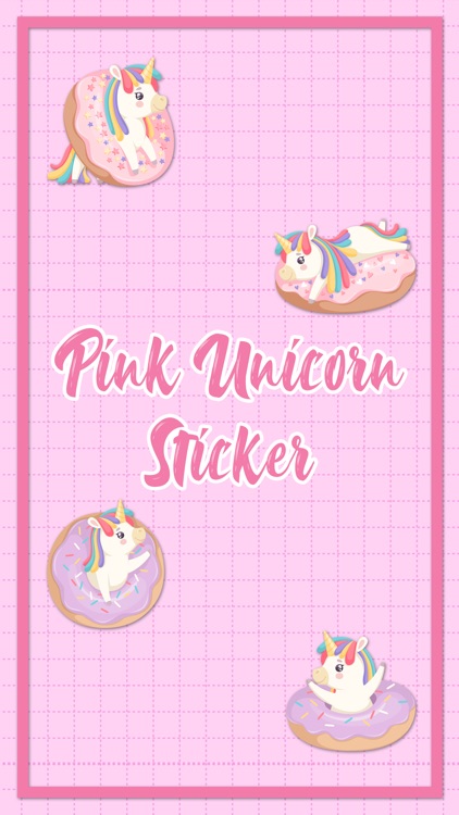 Unicorn Stickers Sweet