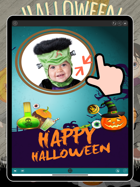 Screenshot #6 pour Happy Halloween Photo Frames