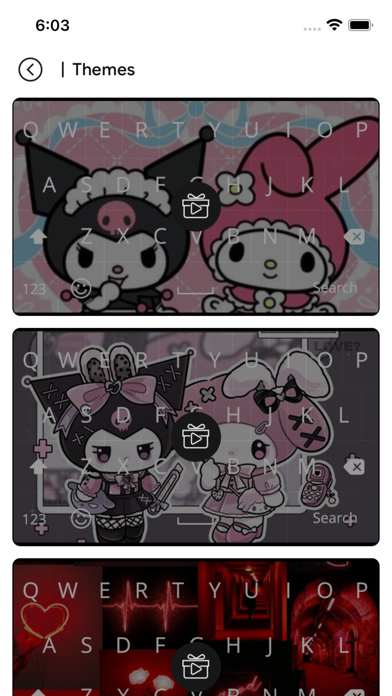 kuromi and melody HD - Themes Screenshot