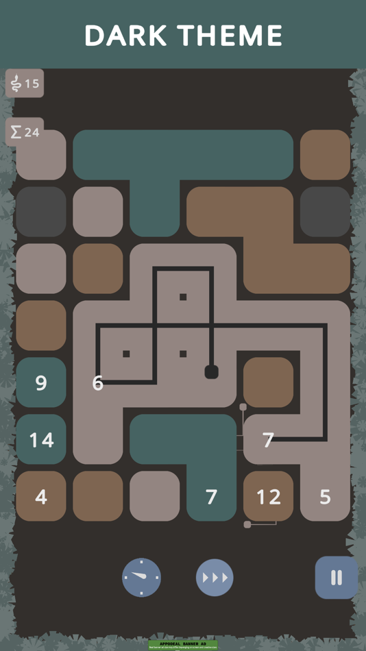 #4. Natrix: Swipe Puzzle Game (iOS) By: Boris Sivko