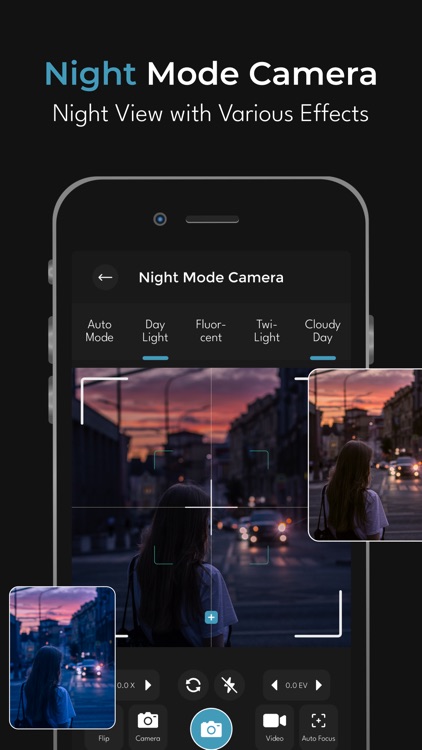 Night Camera Mode Video Photo