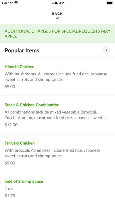 Sekai Japan Restaurant Screenshot