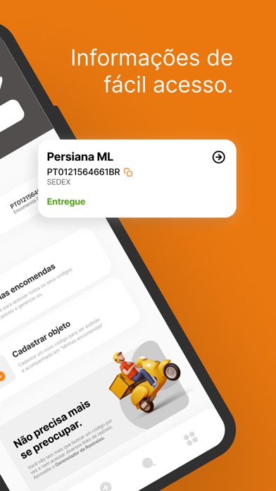 Rastrear Pedido dos Correios Screenshot
