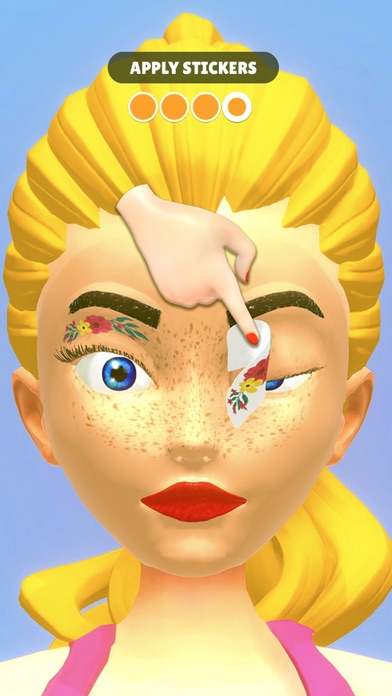 ASMR Peel Off Makeup Screenshot