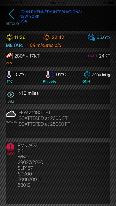 METARWatch Screenshot
