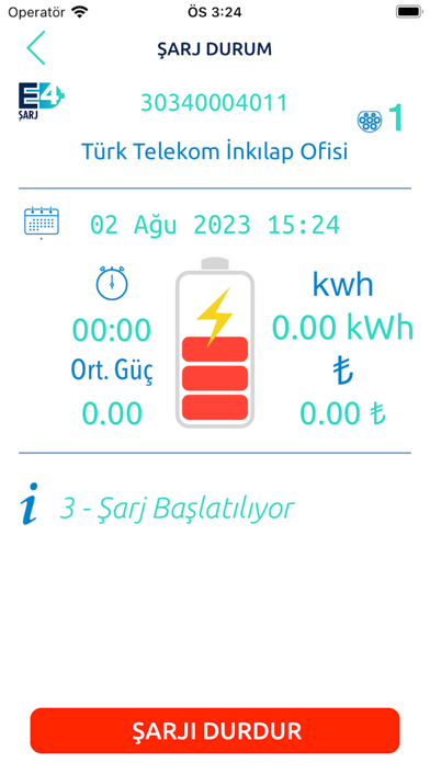 E4Şarj Screenshot